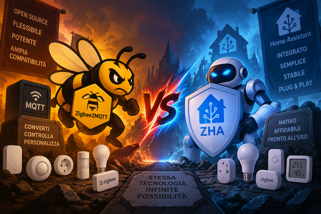 Zigbee2MQTT e ZHA