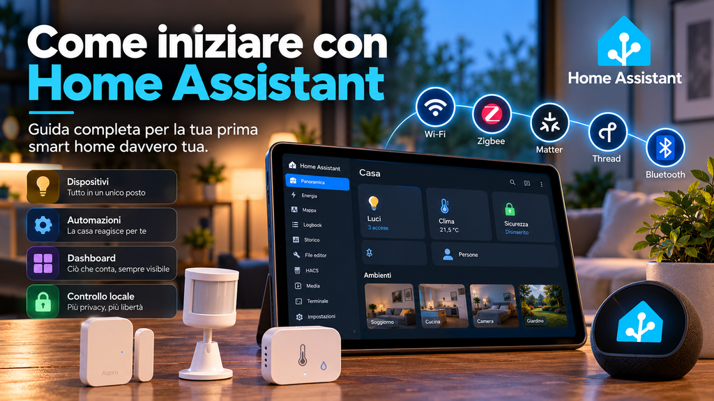 primi passi home assistant