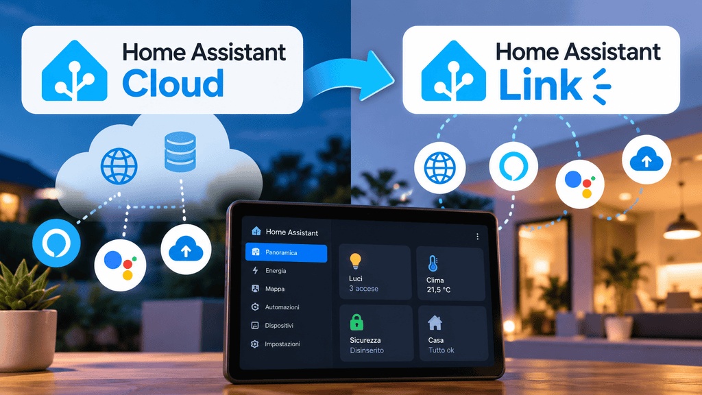automazionecasa migrazione cloud home assistant